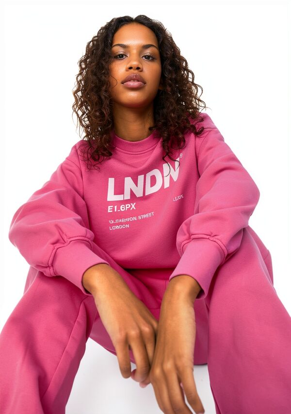 Sweatshirt femme Bestseller confortable impression pigmentée-4