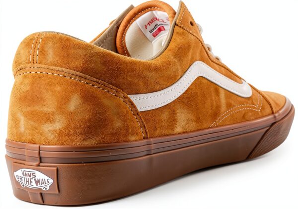 Vans Baskets Cuir Homme Jaune Taille 45 EU-2