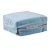 Coussin de banc bleu rembourrage mémoire de forme-2