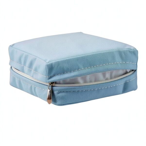 Coussin de banc bleu rembourrage mémoire de forme-2