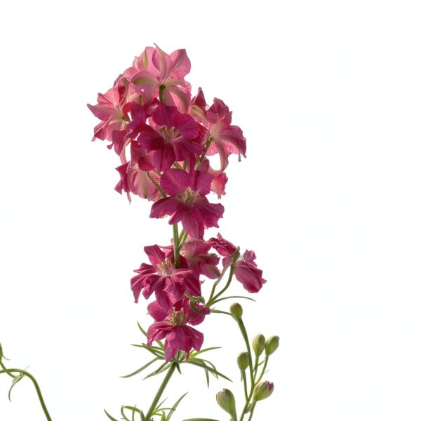 Bougies à fleurs rouge carmin jardin abeilles papillons-3