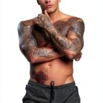 Maillot de bain homme Redqenting séchage rapide poches-0
