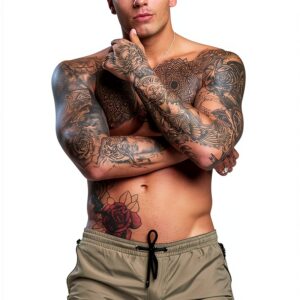 Maillot de bain homme séchage rapide poches zippées-0