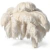 Plumes naturelles OXFYY décoration artisanat rose carmin-2