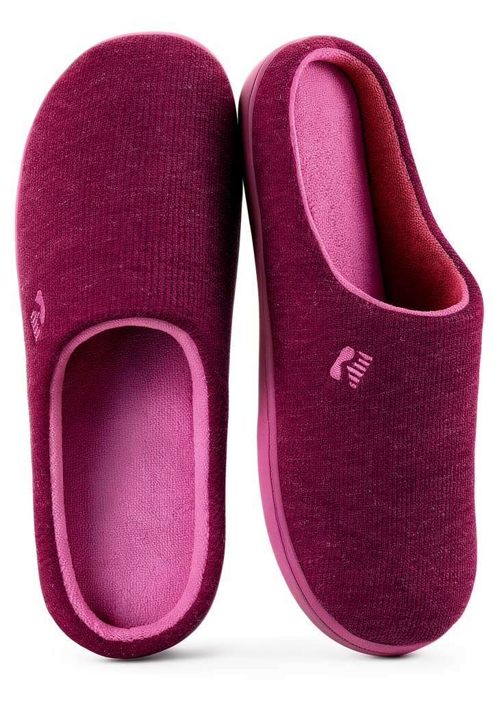Chaussons RockDove femme portés à l'intérieur