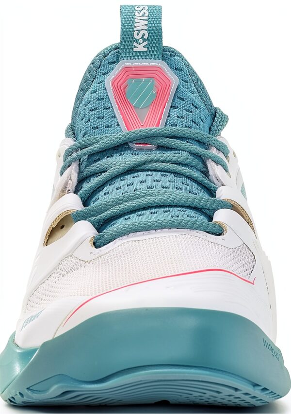 K-Swiss Chaussures Tennis Femme Blanc de Blanc Confort-3
