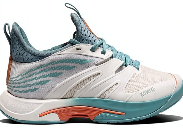 K-Swiss Chaussures Tennis Femme Blanc de Blanc Confort-1