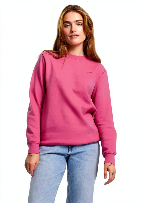 Sweatshirt femme Bestseller col rond doux imprimé logo-1