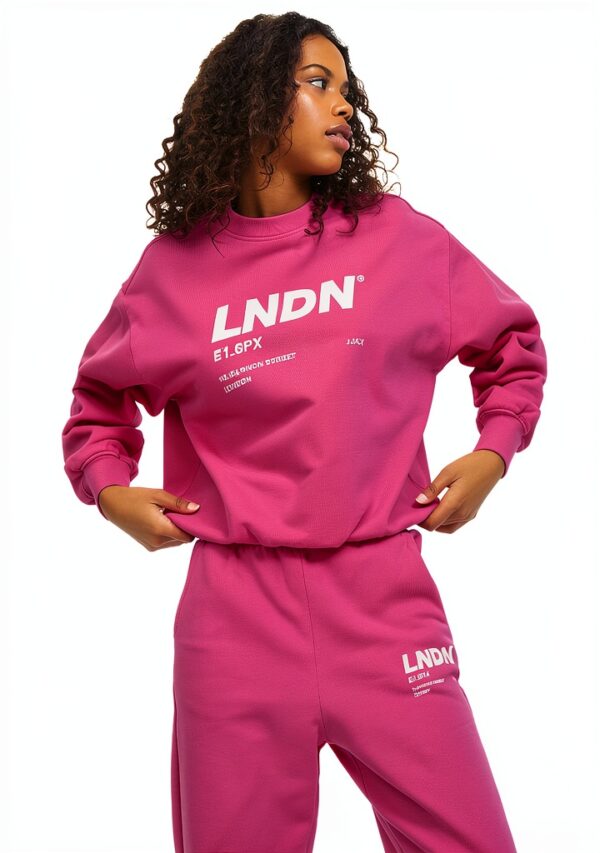 Sweatshirt femme Bestseller confortable impression pigmentée-1