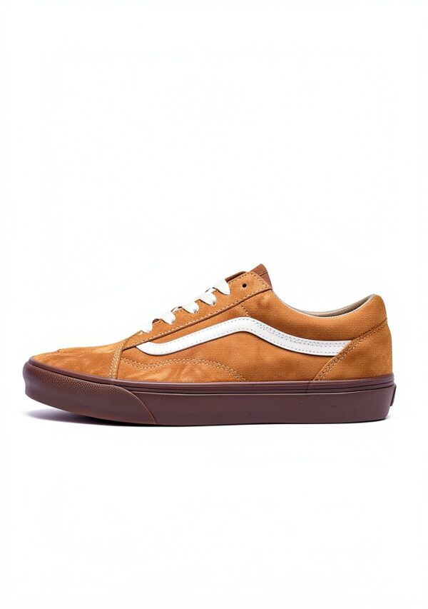 Vans Baskets Cuir Homme Jaune Taille 45 EU-7