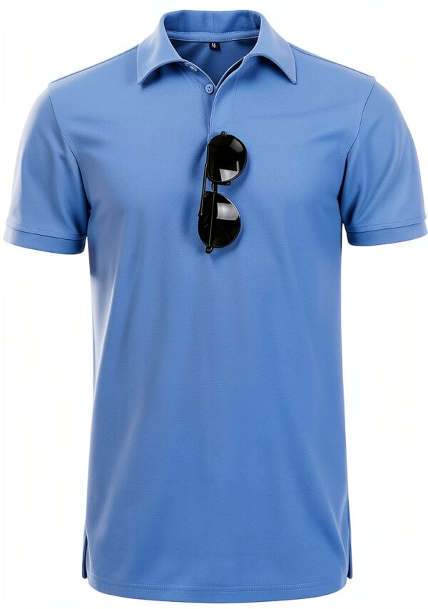 Polo de golf homme tissu respirant design chic tailles M à-5