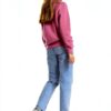 Sweatshirt femme Bestseller col rond doux imprimé logo-2