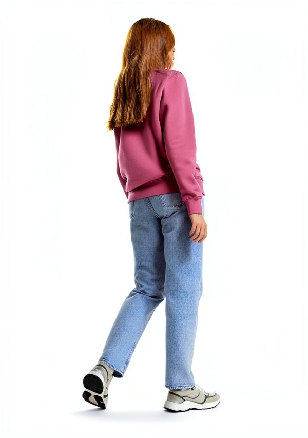 Sweatshirt femme Bestseller col rond doux imprimé logo-2