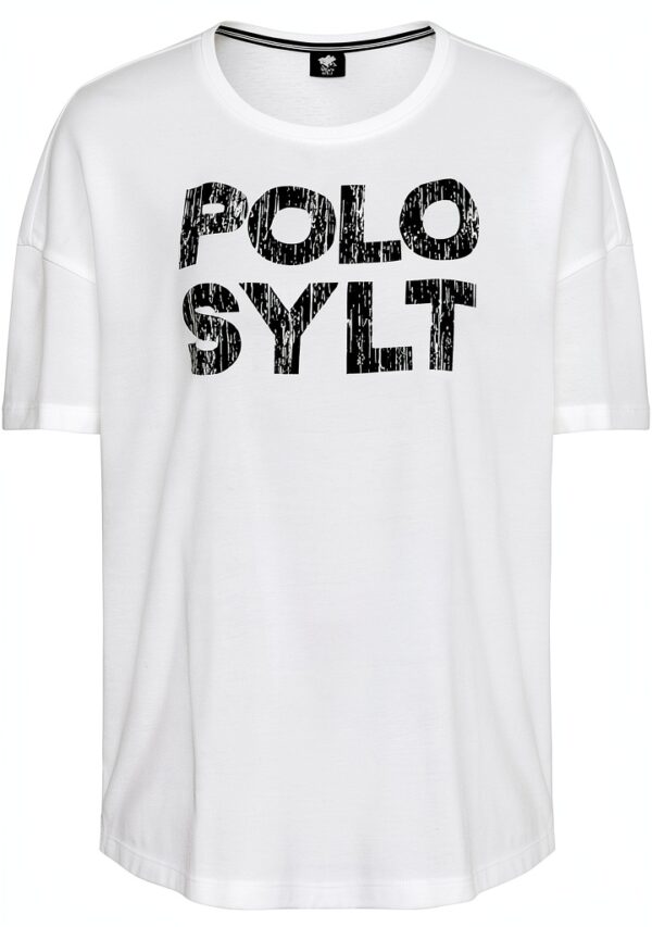 Polo Sylt Femme Coton Doux Encolure Ronde Coupe Régulière-0