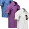 Polo de golf homme tissu respirant design chic tailles M à-0