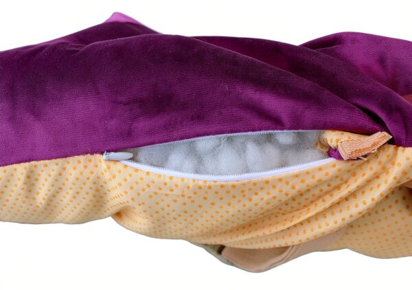 Coussin velours banc jardin terrasse Generic confort durable-3
